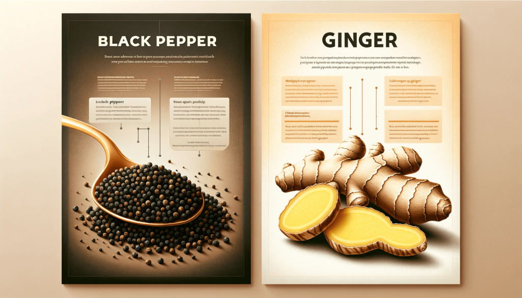 Explore the weight loss benefits of black pepper vs. ginger. Find out which spice boosts metabolism and reduces hunger best!