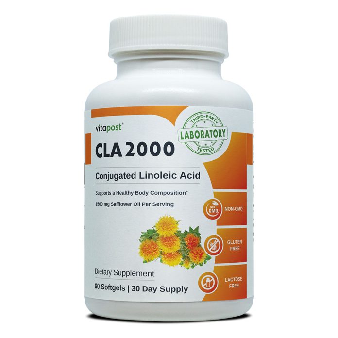 Boost your health with VitaPost CLA2000, a high-quality supplement that supports a healthy body composition.