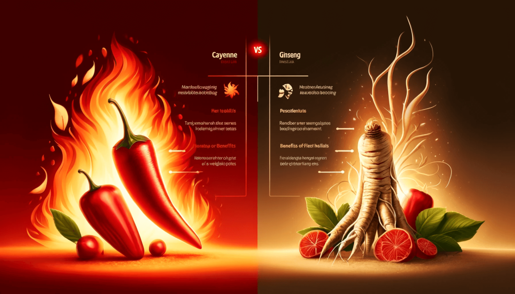Explore the benefits of cayenne pepper vs. ginseng for weight loss and discover which might be better for your health goals.