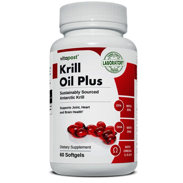 Boost your health with Krill Oil Plus! Rich in omega-3s, antioxidants, and sustainably sourced for heart, brain, and skin wellness.