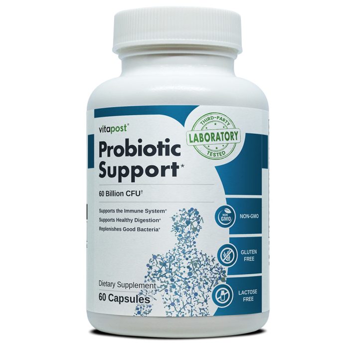 Boost your gut health with VitaPost Probiotic Support! Enhance digestion and immunity with our easy-to-take capsules.