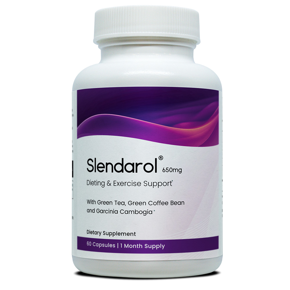Boost your weight loss journey with Slendarol, packed with natural ingredients like green tea and raspberry ketones.