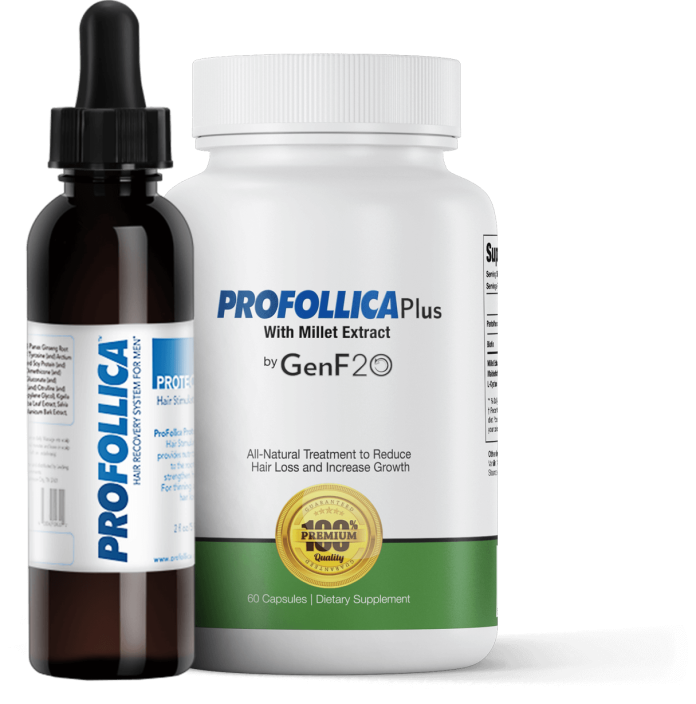 Revitalize your hair with Profollica™, the top-rated, doctor-approved system designed to combat DHT and promote men's hair regrowth.