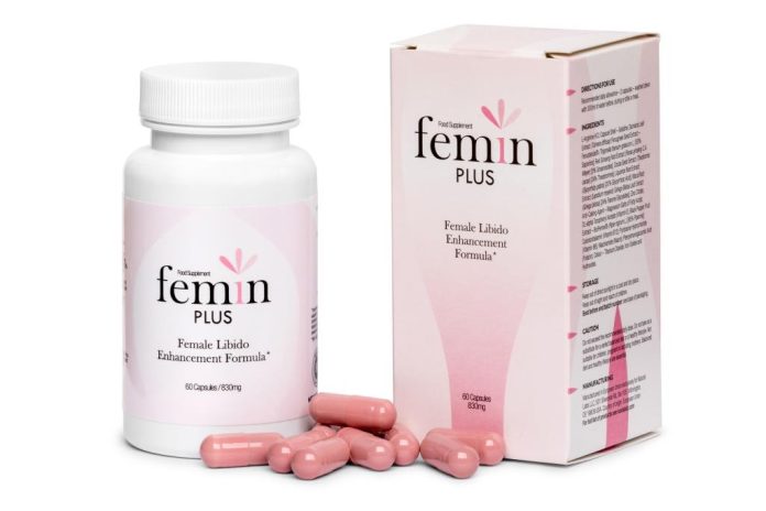 Boost your libido with Femin Plus! Experience increased desire, arousal, and mood balance during your cycle. Feel vibrant and passionate.