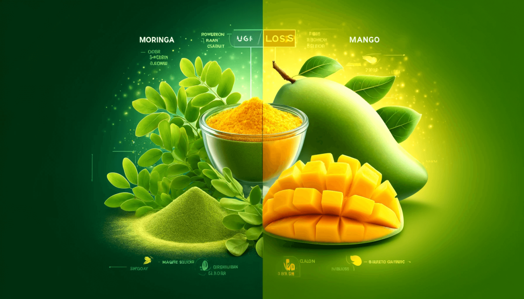 Explore the benefits of moringa and mango for weight loss, and find out which is the better choice for your diet.