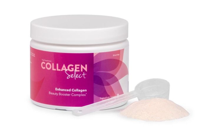 Boost your beauty routine with Collagen Select, the tropical-tasting supplement for firmer skin, fewer wrinkles, and radiant glow.