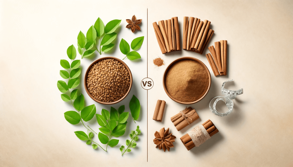 Explore the benefits of fenugreek vs. cinnamon for weight loss, including appetite control and blood sugar stabilization.
